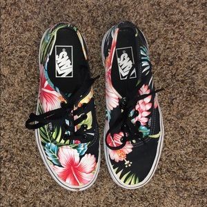 Hawaiian pattern Vans